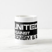 Verenigd tegen zionisme koffiemok (Center)