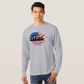 Verenigd tot standaard | Lange hoes van Mannen T-shirt (Voorkant volledig)