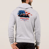 Verenigd tot standaard | Mannen — Zitmeubelen Hoodie (Achterkant)