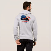 Verenigd tot standaard | Mannen — Zitmeubelen Hoodie (Achterkant volledig)