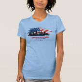 Verenigd tot standaard | Slim voor vrouwen T-shirt (Voorkant)