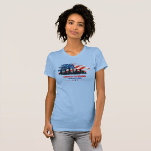 Verenigd tot standaard Slim voor vrouwen T-shirt