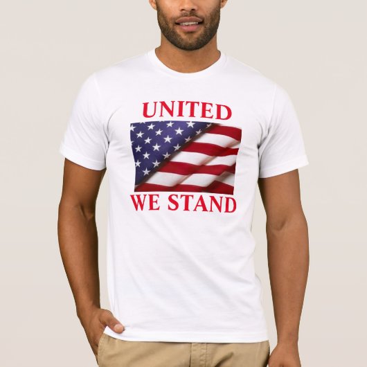 VERENIGD WE STAND SHIRT (Voorkant)