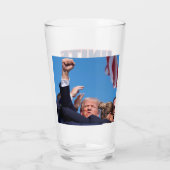 Verenigde Amerika Trump 2024 Glas (Achterkant)