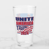 Verenigde Amerika Trump 2024 Glas (Voorkant)
