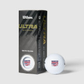Verenigde Amerika Trump 2024 Golfballen (Verpakking)