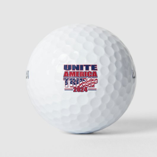 Verenigde Amerika Trump 2024 Golfballen (Voorkant)