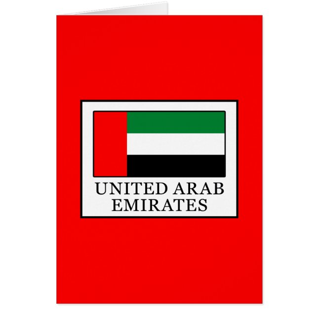 Verenigde Arabische Emiraten (Voorkant)