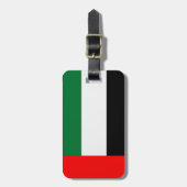 Verenigde Arabische Emiraten Bagagelabel (Voorkant verticaal)