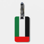 Verenigde Arabische Emiraten Bagagelabel (Achterkant verticaal)