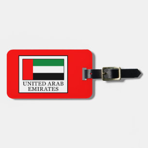Verenigde Arabische Emiraten Bagagelabel