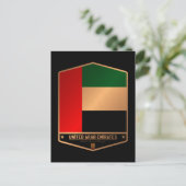 Verenigde Arabische Emiraten Briefkaart (Staand voorkant)