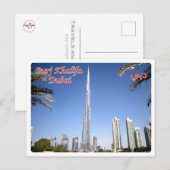 Verenigde Arabische Emiraten - Dubai - Briefkaart (Voorkant / Achterkant)