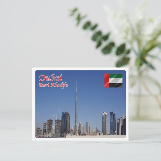Verenigde Arabische Emiraten - Dubai - Briefkaart (Staand voorkant)