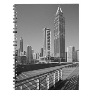 Verenigde Arabische Emiraten, Dubai, Dubai City. Notitieboek