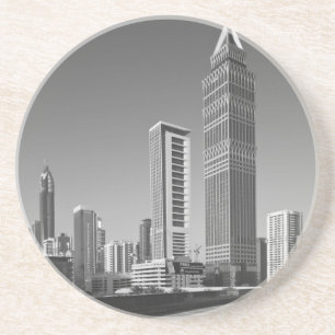 Verenigde Arabische Emiraten, Dubai, Dubai City. Zandsteen Onderzetter