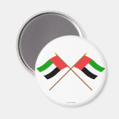 Verenigde Arabische Emiraten en Fujairah gekruiste Magneet (Voorkant / Achterkant)