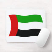 Verenigde Arabische Emiraten Flag Mousepad Muismat (Met muis)