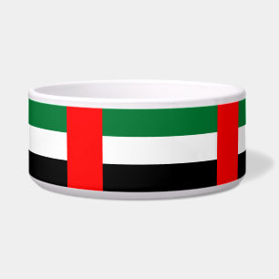 Verenigde Arabische Emiraten Flag Pet Bowl Voerbakje