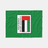 Verenigde Arabische Emiraten Fleece Deken (Voorkant (Horizontaal))