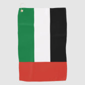 Verenigde Arabische Emiraten Golfhanddoek (Voorkant)