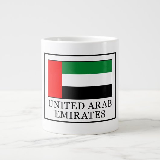 Verenigde Arabische Emiraten Grote Koffiekop (Voorkant)