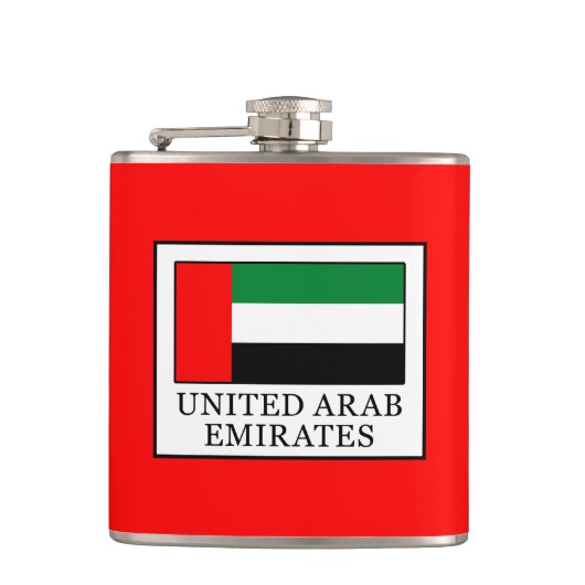 Verenigde Arabische Emiraten Heupfles (Voorkant)