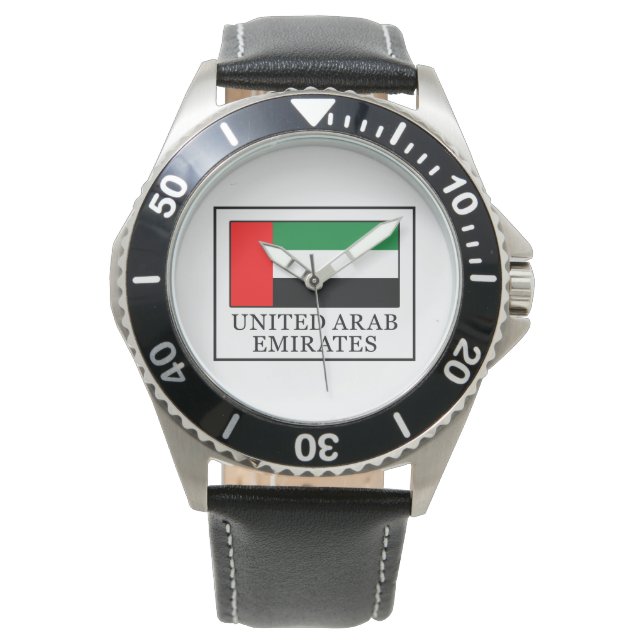 Verenigde Arabische Emiraten Horloge (Voorkant)