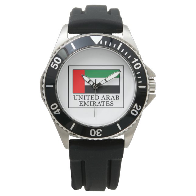 Verenigde Arabische Emiraten Horloge (Voorkant)