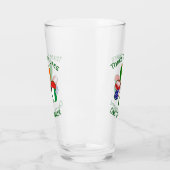 Verenigde Arabische Emiraten Ierse Amerikaanse vla Glas (Links)