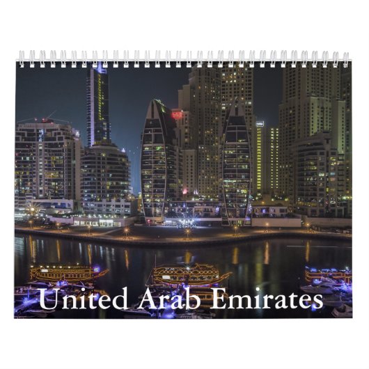 Verenigde Arabische Emiraten Kalender (Hoes)