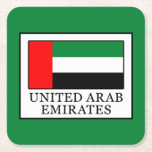 Verenigde Arabische Emiraten Kartonnen Onderzetters (Voorkant)