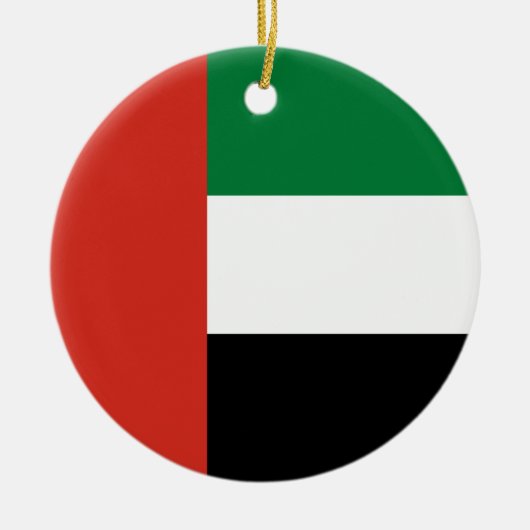 Verenigde Arabische Emiraten Keramisch Ornament (Voorkant)