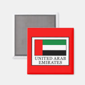 Verenigde Arabische Emiraten Magneet (Voorkant / Achterkant)