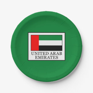 Verenigde Arabische Emiraten Papieren Bordje
