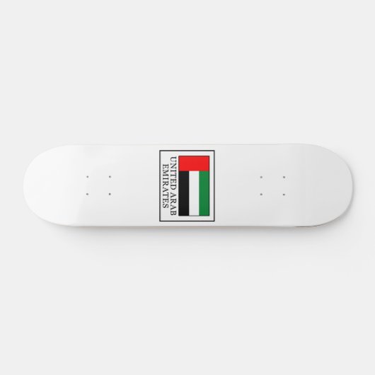Verenigde Arabische Emiraten Persoonlijk Skateboard (Horizontaal)