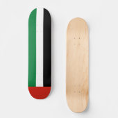 Verenigde Arabische Emiraten Persoonlijk Skateboard (Voorkant)