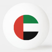 Verenigde Arabische Emiraten Pingpongbal (Achterkant)