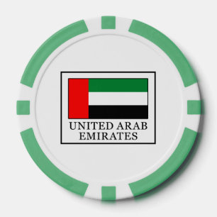 Verenigde Arabische Emiraten Pokerchips