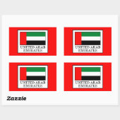 Verenigde Arabische Emiraten Rechthoekige Sticker (Vel)