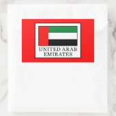 Verenigde Arabische Emiraten Rechthoekige Sticker (Tas)