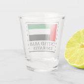 Verenigde Arabische Emiraten Shot Glas (Achterkant)