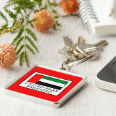 Verenigde Arabische Emiraten Sleutelhanger (Zijkant)