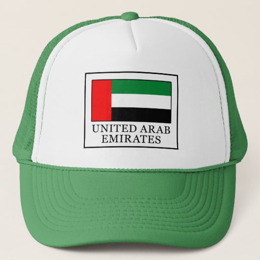 Verenigde Arabische Emiraten Trucker Pet (Voorkant)