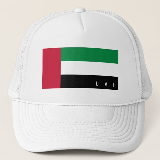 Verenigde Arabische Emiraten Trucker Pet (Voorkant)