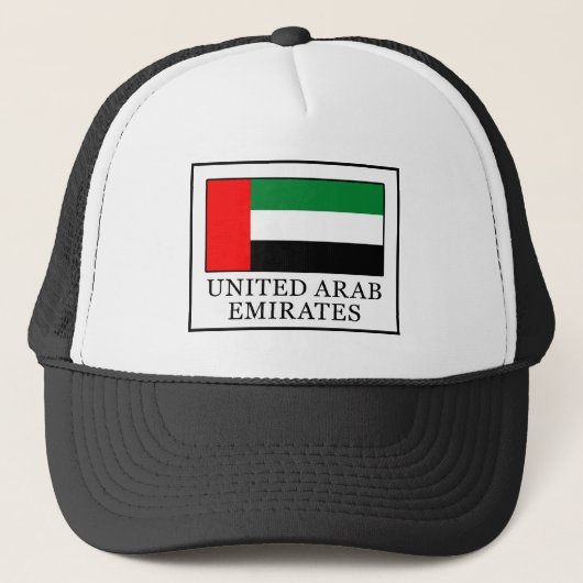 Verenigde Arabische Emiraten Trucker Pet (Voorkant)