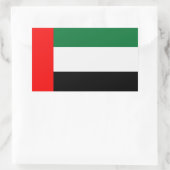 Verenigde Arabische Emiraten Verenigde Arabische E Rechthoekige Sticker (Tas)