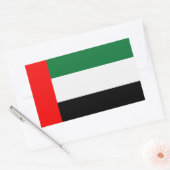 Verenigde Arabische Emiraten Verenigde Arabische E Rechthoekige Sticker (Envelop)