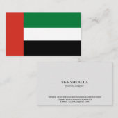 Verenigde Arabische Emiraten Visitekaartje (Voorkant / Achterkant)