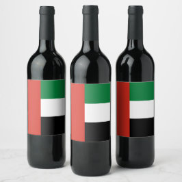 Verenigde Arabische Emiraten Wijn Etiket